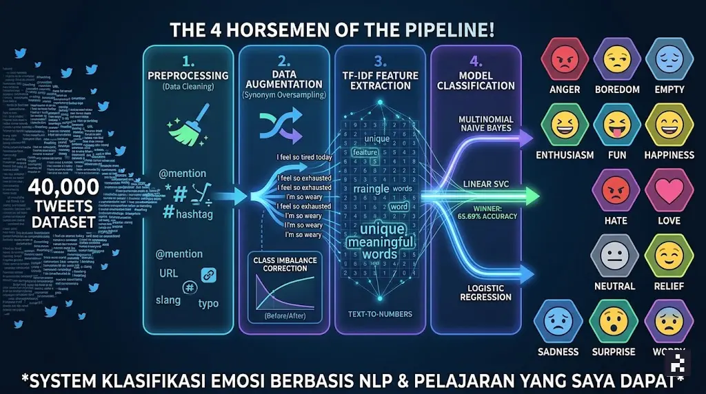 Sentimen Tweet Mencoba mencari tahu apakah kamu ngetweet sambil senyum apa merengut?